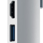 Satechi Docking Station με Διπλό USB-C HDMI 4K PD Ethernet Ασημί (ST-TCPHES)