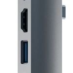 Satechi Docking Station με Διπλό USB-C HDMI 4K PD Ethernet Γκρι (ST-TCPHEM)