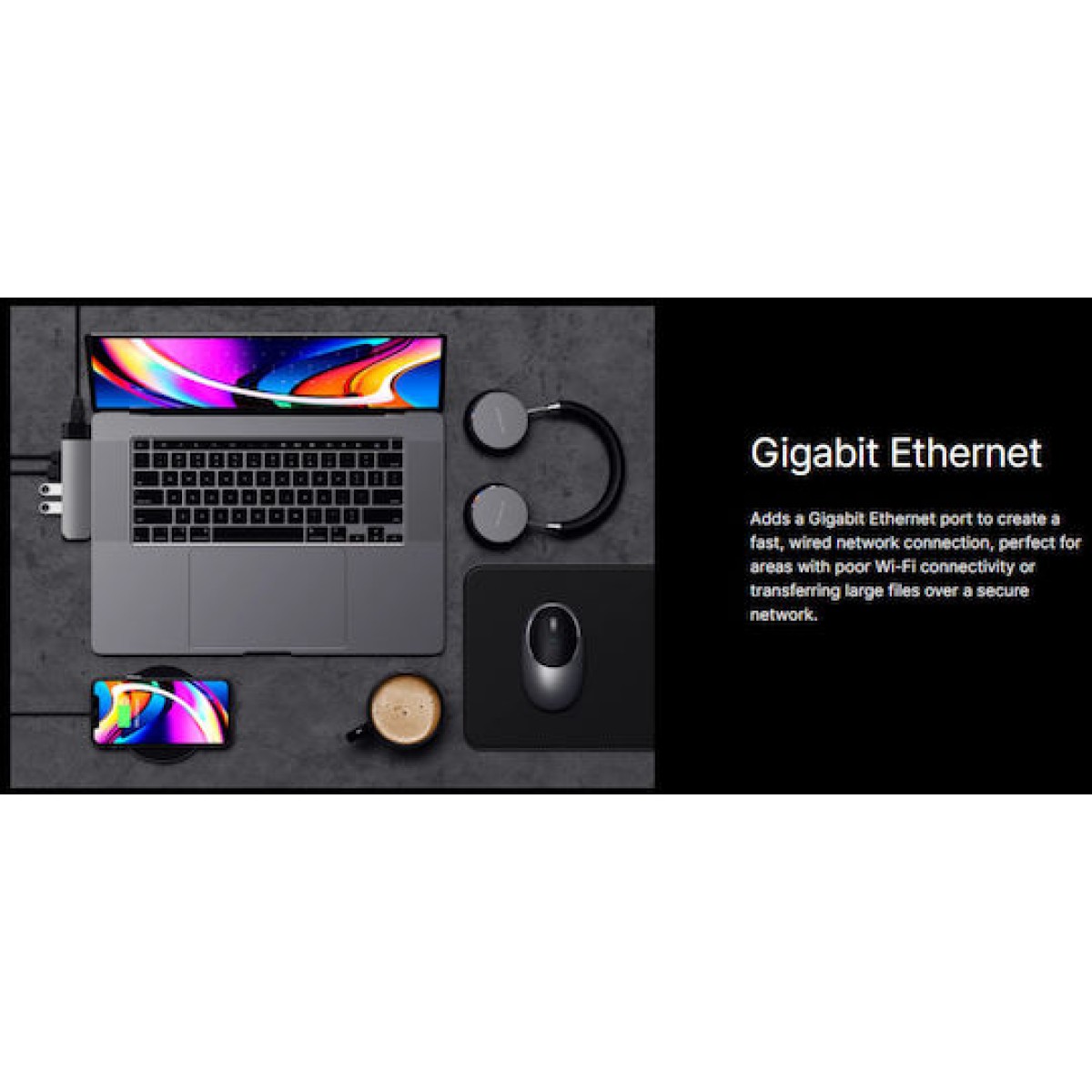 Satechi Docking Station με Διπλό USB-C HDMI 4K PD Ethernet Γκρι (ST-TCPHEM)