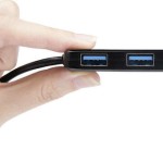 Transcend HUB2 USB 3.0 Hub 4 Θυρών με σύνδεση USB-A