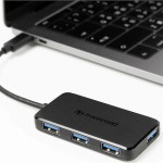 Transcend HUB2C USB 3.1 Hub 4 Θυρών με σύνδεση USB-C