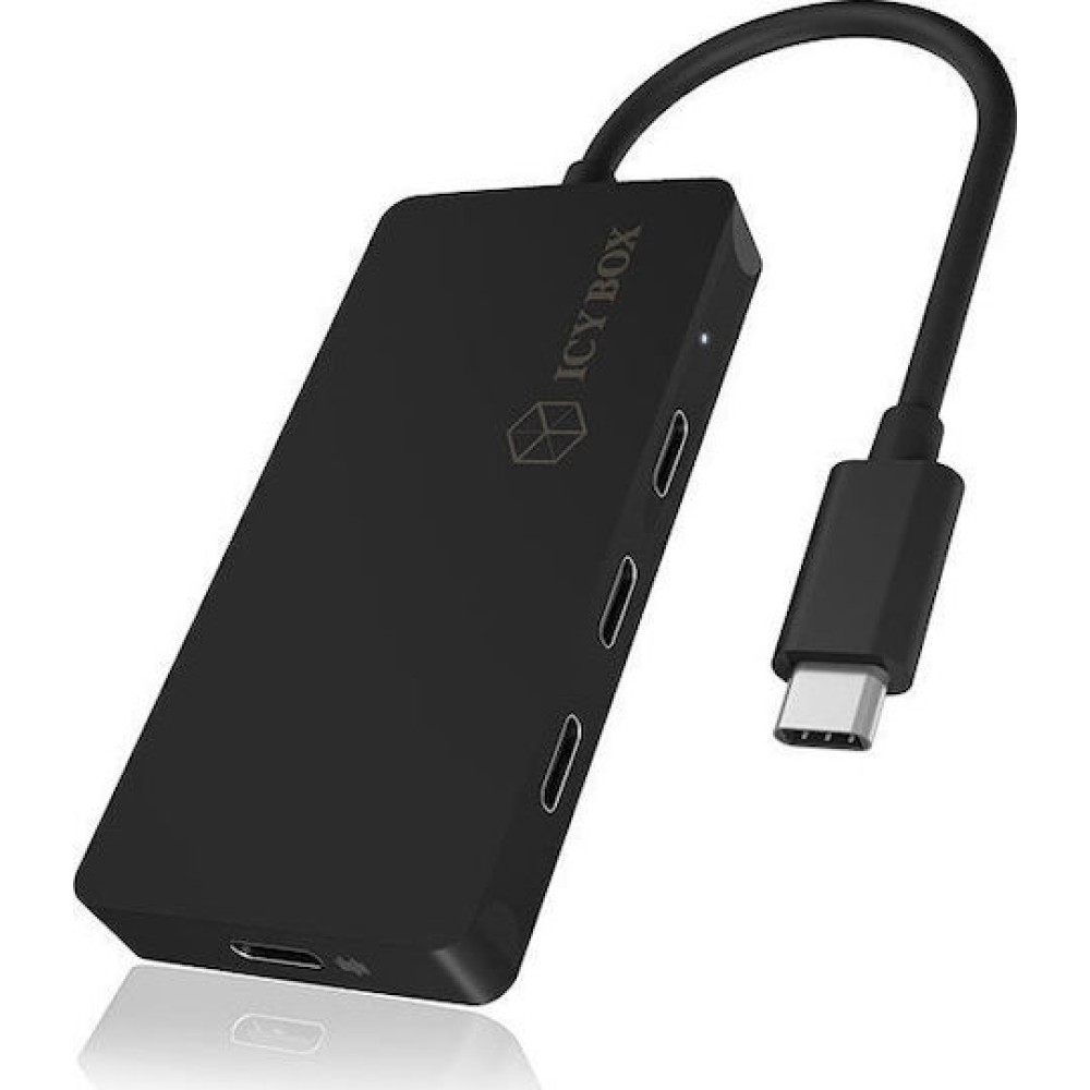 Icy Box USB 3.1 Hub 4 Θυρών με σύνδεση USB-C