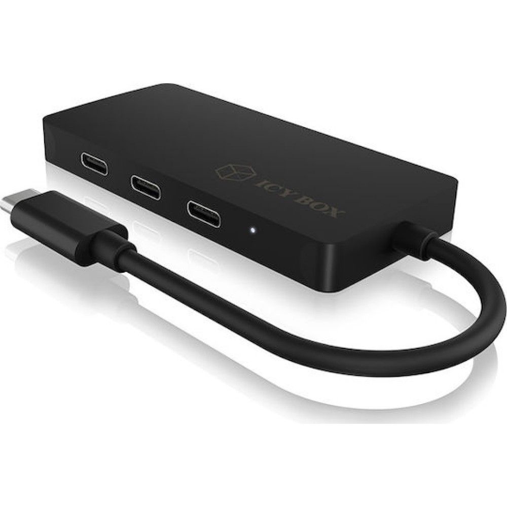 Icy Box USB 3.1 Hub 4 Θυρών με σύνδεση USB-C