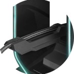 LC-Power USB Hub & Headphone Holder USB 3.0 & RGB