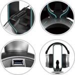 LC-Power USB Hub & Headphone Holder USB 3.0 & RGB