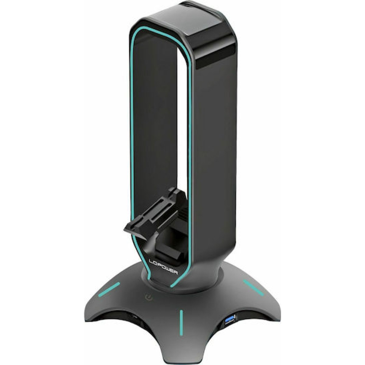 LC-Power USB Hub & Headphone Holder USB 3.0 & RGB