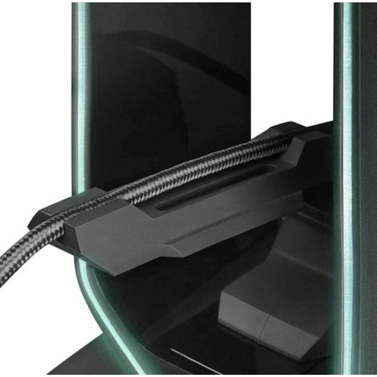 LC-Power USB Hub & Headphone Holder USB 3.0 & RGB