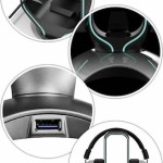 LC-Power USB Hub & Headphone Holder USB 3.0 & RGB