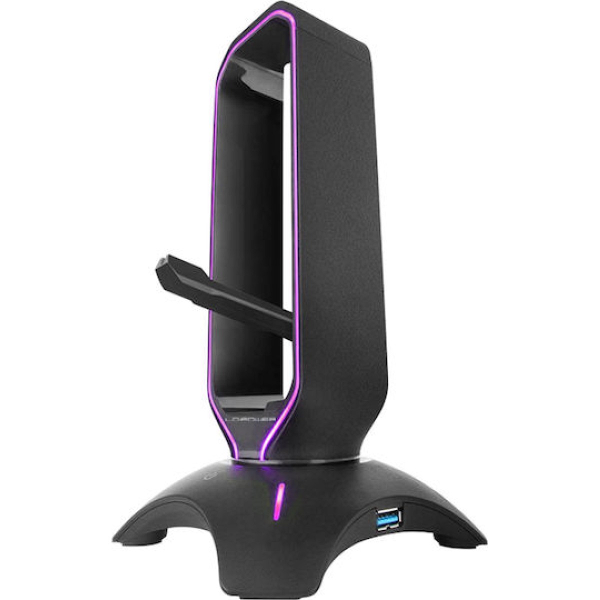 LC-Power USB Hub & Headphone Holder USB 3.0 & RGB