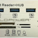 LC-Power USB 3.0 Hub 3 Θυρών με σύνδεση USB-C Λευκό