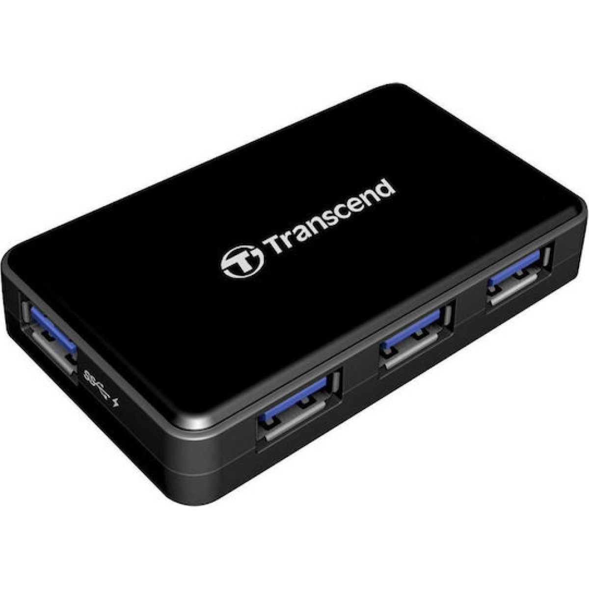 Transcend HUB3 USB 3.0 Hub 4 Θυρών με σύνδεση USB-A και Εξωτερική Παροχή Ρεύματος
