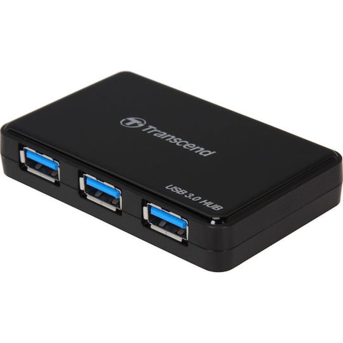 Transcend HUB3 USB 3.0 Hub 4 Θυρών με σύνδεση USB-A και Εξωτερική Παροχή Ρεύματος