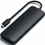 Satechi Hybrid USB-C Docking Station με HDMI 4K PD Μαύρο