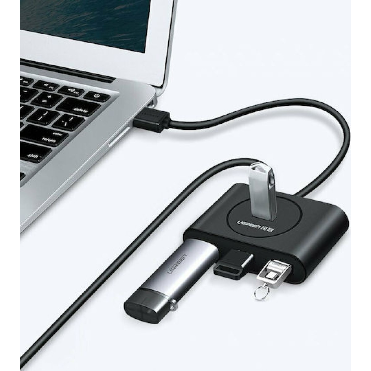 Ugreen USB 3.0 Hub 4 Θυρών με σύνδεση USB-A