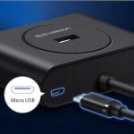 Ugreen USB 3.0 Hub 4 Θυρών με σύνδεση USB-A