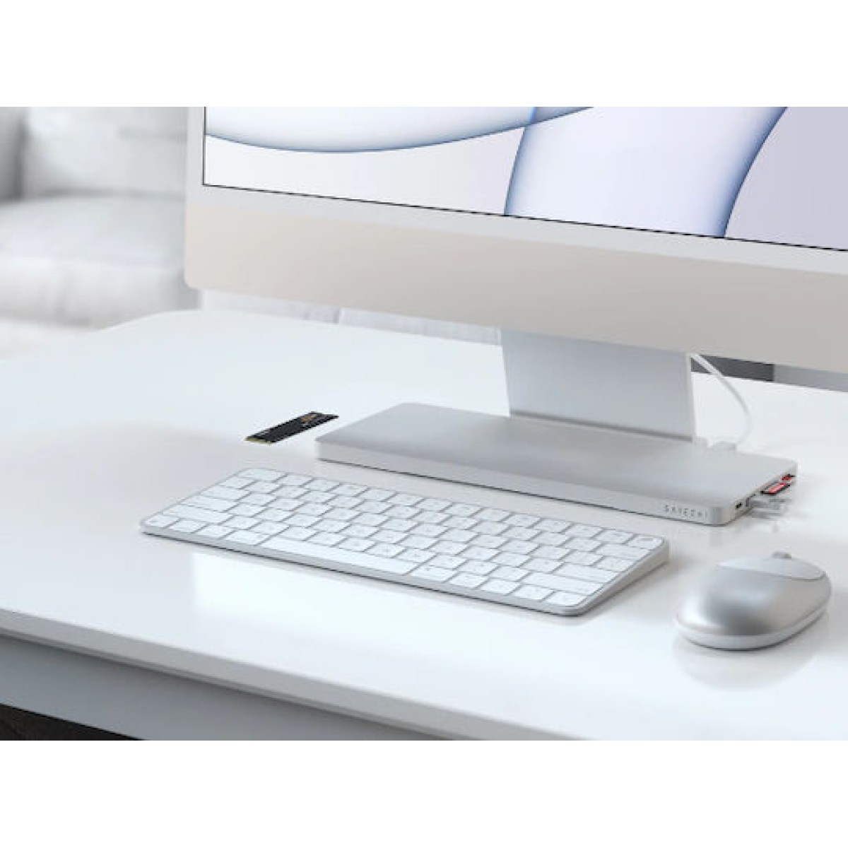 Satechi 2021 & 2022 M1 iMac USB-C Docking Station Ασημί