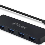 Fantec USB 3.0 Hub 4 Θυρών με σύνδεση USB-C / USB-A