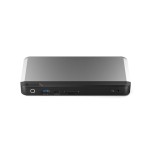 Alogic DX3 USB-C Docking Station με DisplayPort 4K PD Ethernet και σύνδεση 3 Οθονών Ασημί