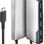 Alogic USB-C Fusion SWIFT 4-in-1 Hub Γκρι