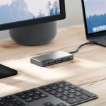 Alogic USB-C Fusion SWIFT 4-in-1 Hub Γκρι