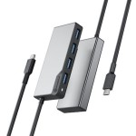 Alogic USB-C Fusion SWIFT 4-in-1 Hub Γκρι