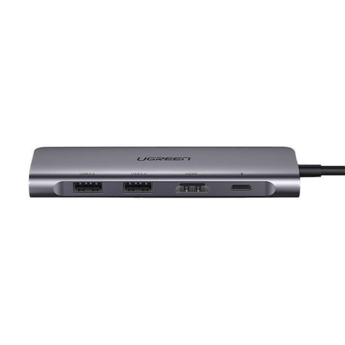 Ugreen CM195 USB-C Docking Station με HDMI 4K PD Γκρι