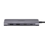 Ugreen CM195 USB-C Docking Station με HDMI 4K PD Γκρι
