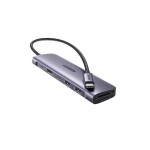 Ugreen CM195 USB-C Docking Station με HDMI 4K PD Γκρι