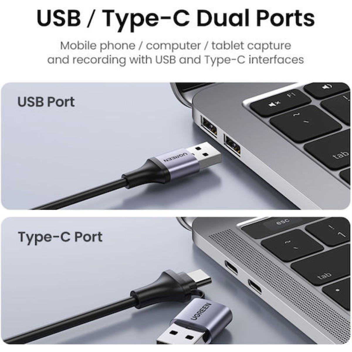 Ugreen 40189 Video Capture για και σύνδεση HDMI