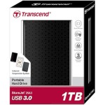 Transcend StoreJet 25A3 USB 3.0 Εξωτερικός HDD 1TB 2.5\