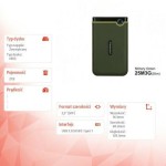 Transcend StoreJet 25M3 USB 3.0 Εξωτερικός HDD 2TB 2.5