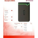 Transcend StoreJet 25M3S USB 3.1 Εξωτερικός HDD 2TB 2.5\