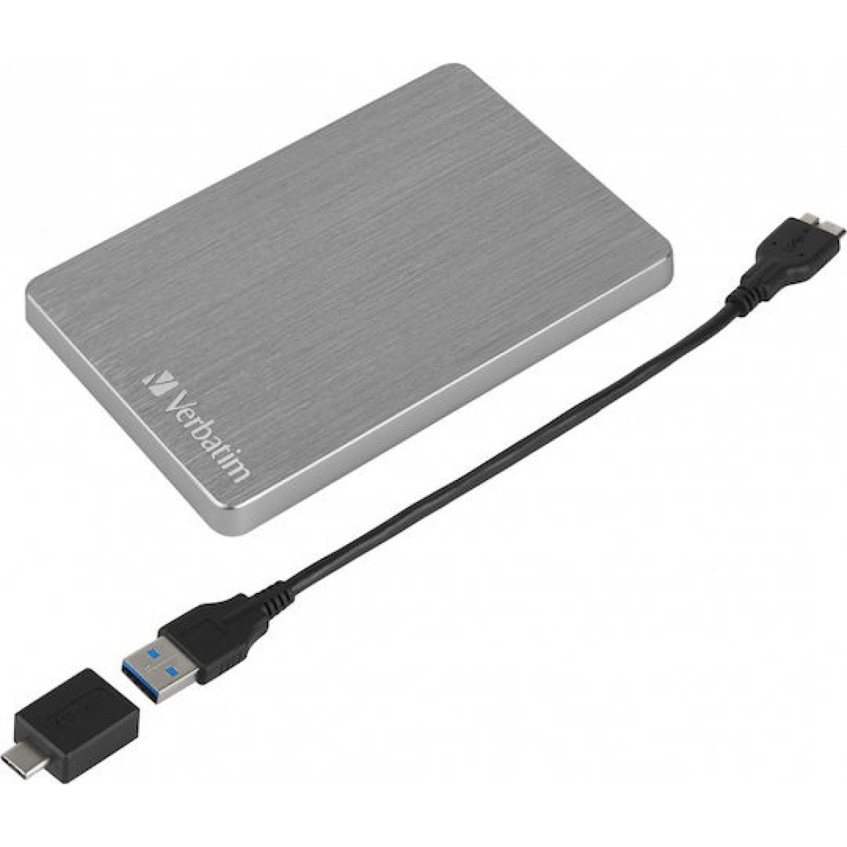 Verbatim Store 'n' Go ALU Slim USB 3.2 Εξωτερικός HDD 1TB 2.5
