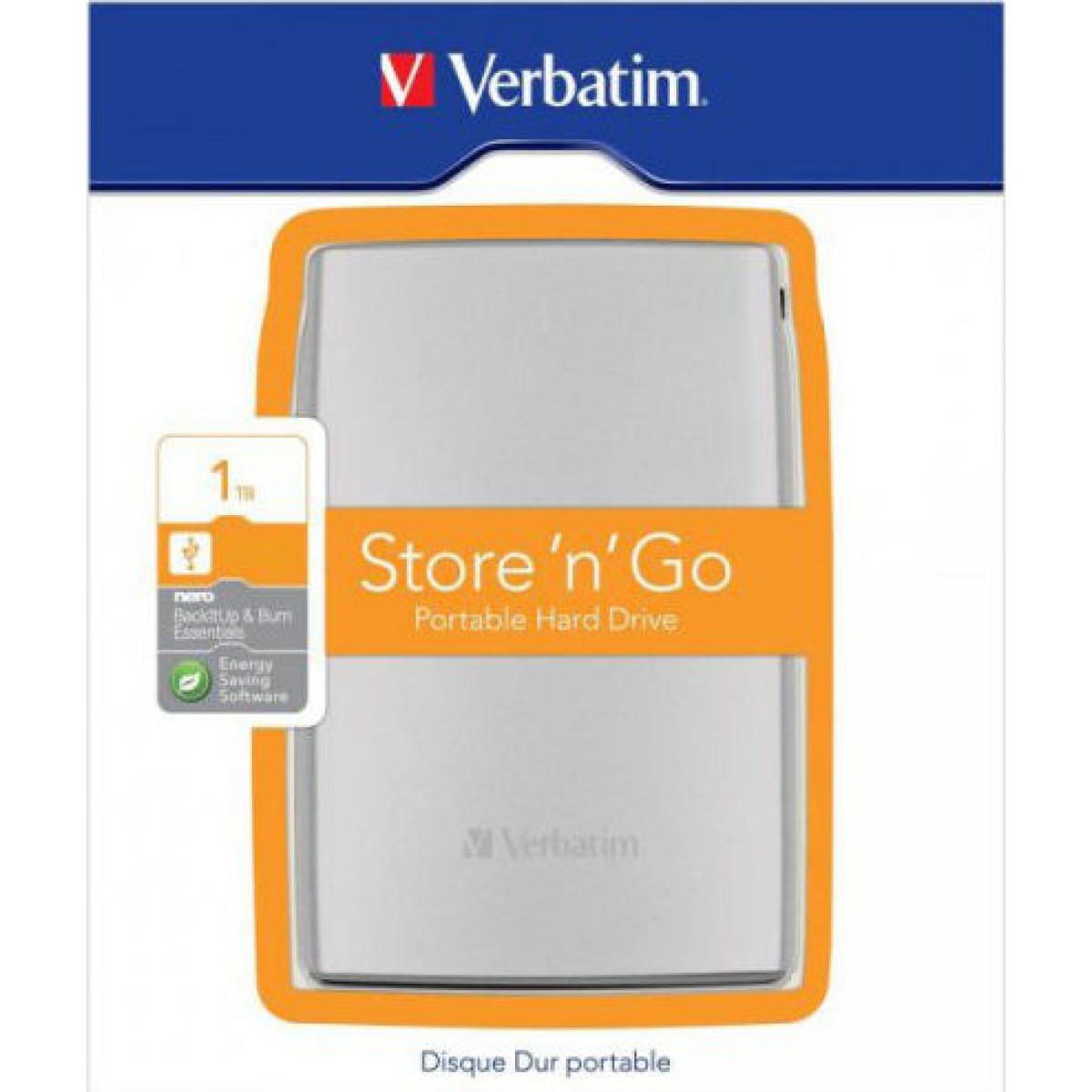 Verbatim Store 'n' Go USB 3.0 Εξωτερικός HDD 1TB 2.5