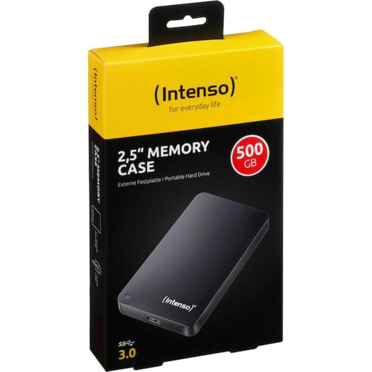 Intenso Memory Case USB 3.0 Εξωτερικός HDD 500GB 2.5