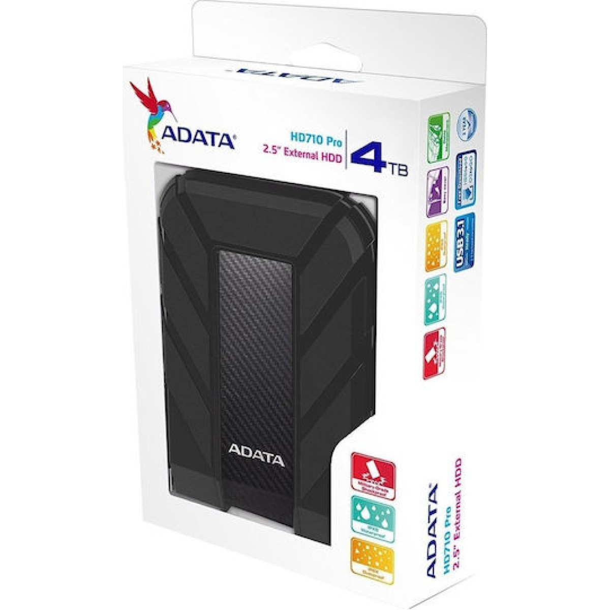 Adata HD710 Pro USB 3.1 Εξωτερικός HDD 4TB 2.5