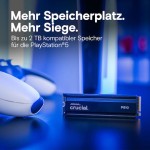 Crucial P510 SSD 2TB M.2 NVMe PCI Express 5.0