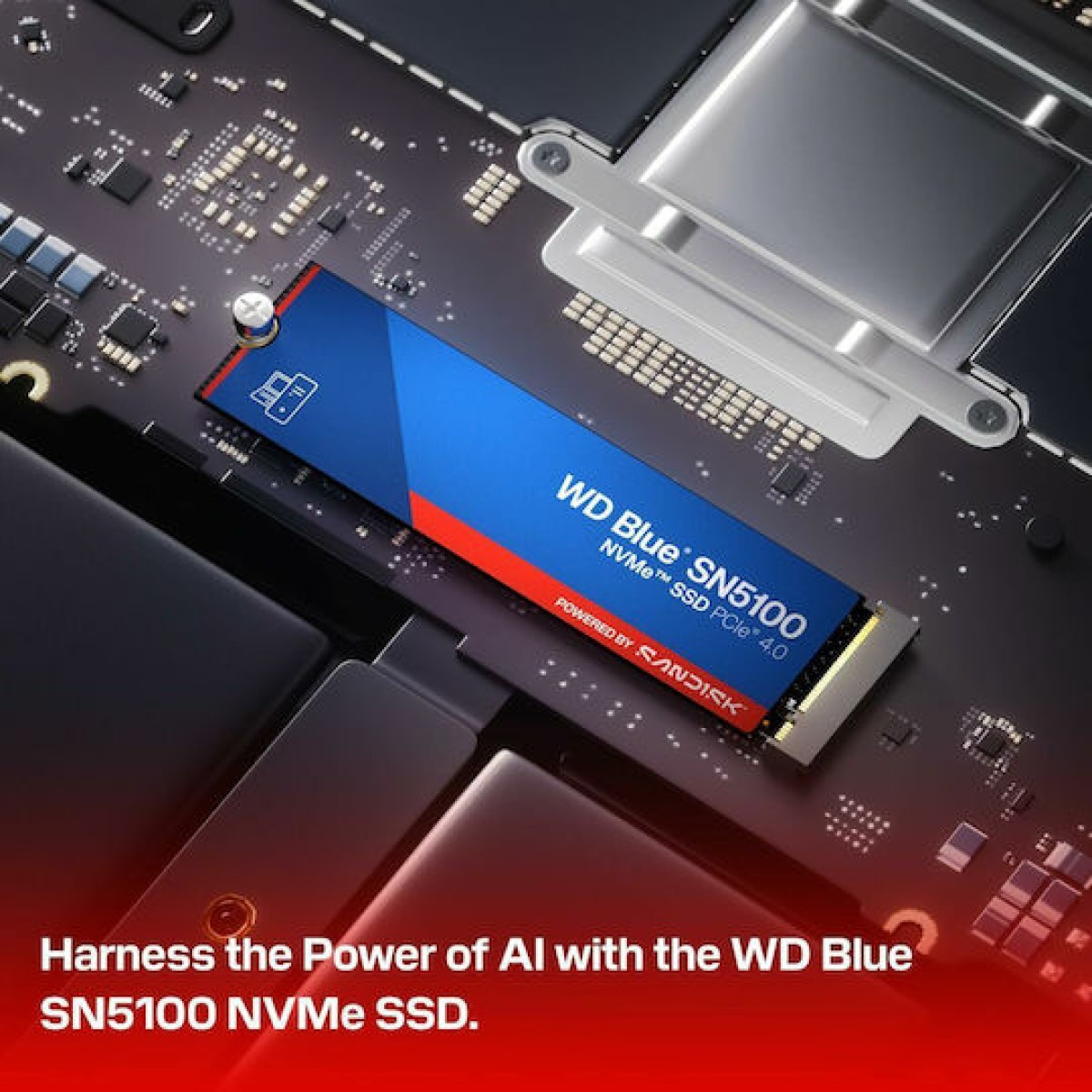 Western Digital Blue SSD 2TB PCle Card NVMe