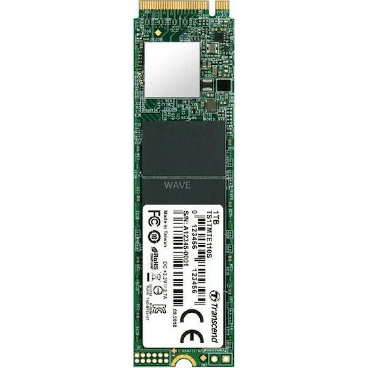Transcend 110S SSD 1TB M.2 NVMe PCI Express 3.0