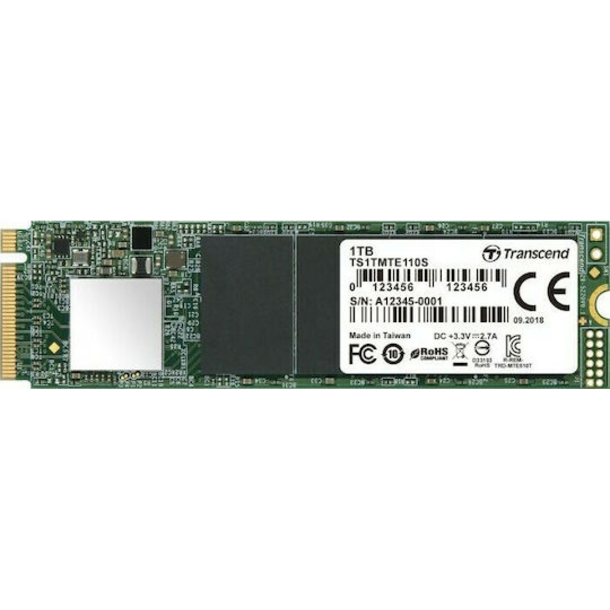 Transcend 110S SSD 1TB M.2 NVMe PCI Express 3.0