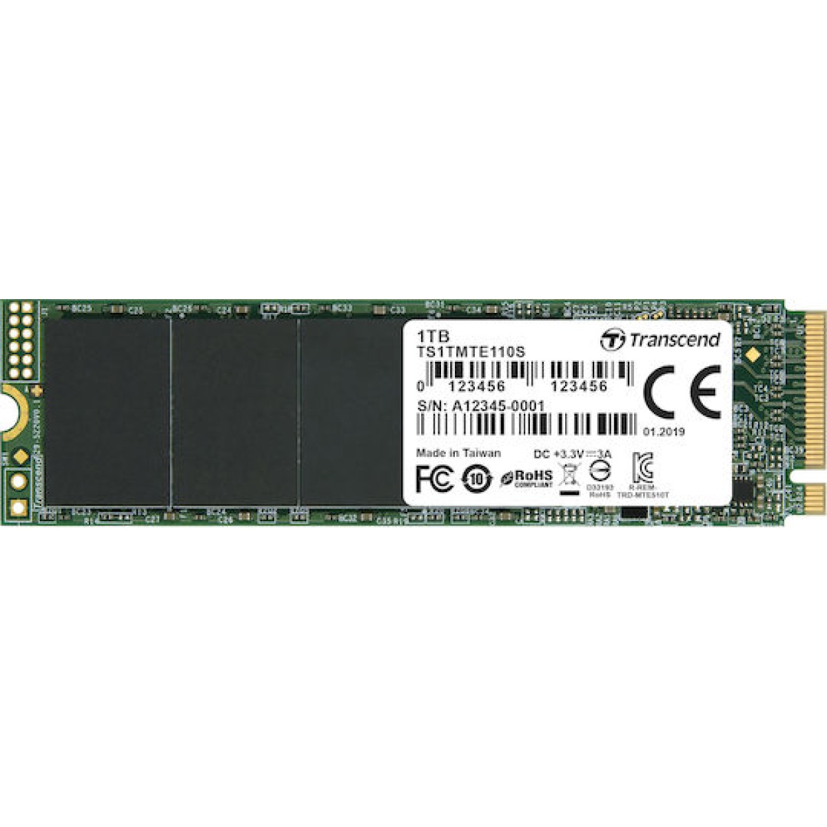 Transcend 110S SSD 1TB M.2 NVMe PCI Express 3.0
