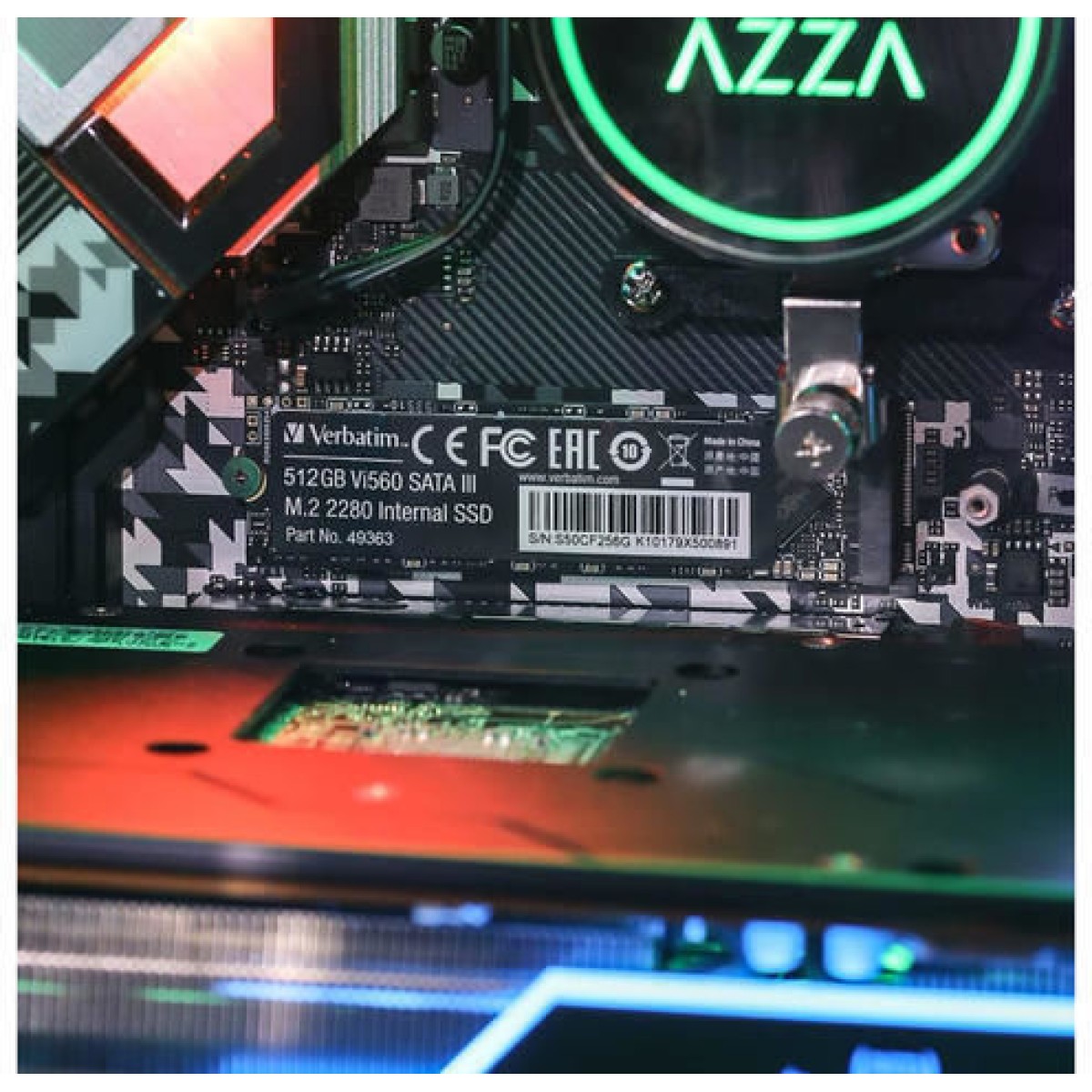 Verbatim Vi560 S3 SSD 512GB M.2 SATA III