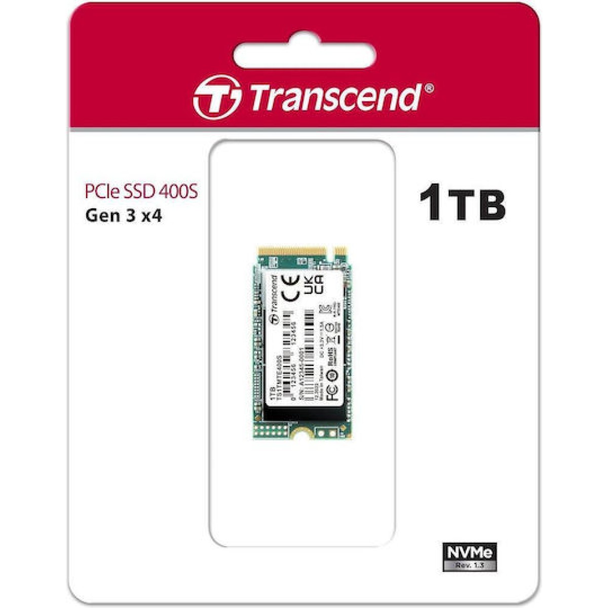 Transcend SSD 1TB M.2 NVMe PCI Express 3.0