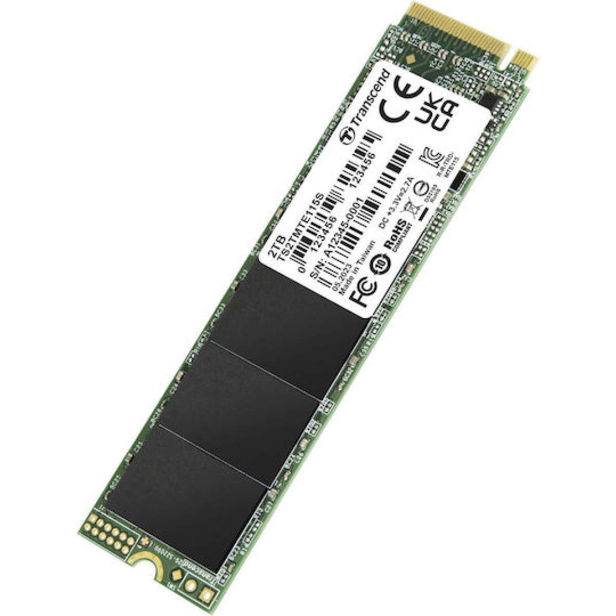 Transcend 115S SSD 2TB M.2 NVMe PCI Express 3.0