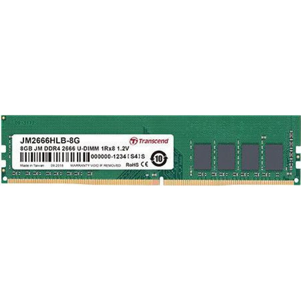 Transcend DDR4 με Module 1x16GB και Ταχύτητα 3200 για Desktop