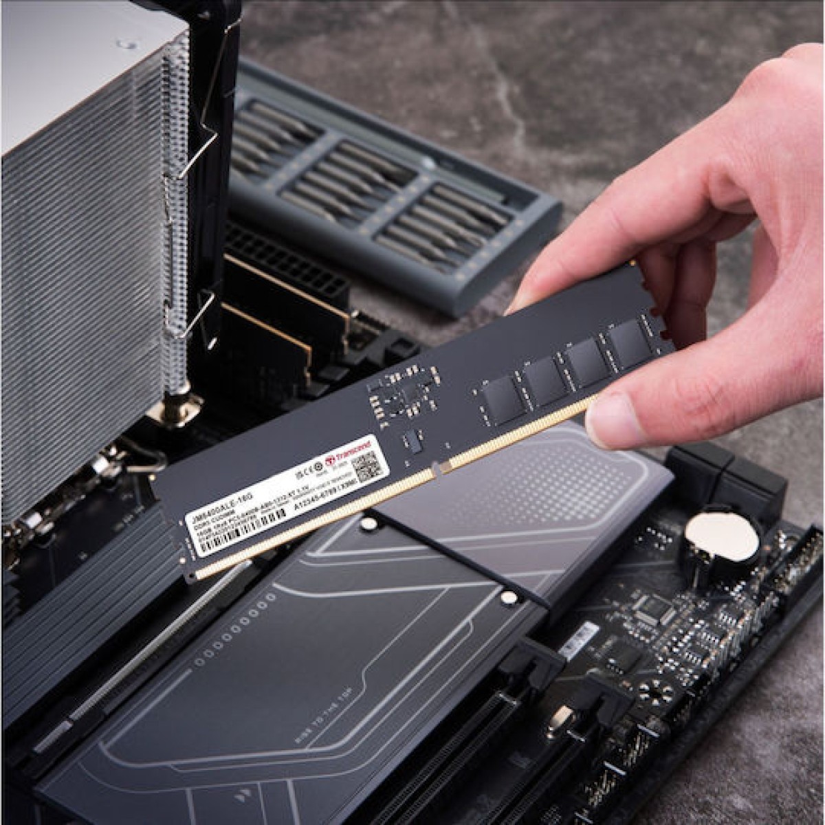 Transcend JetRAM DDR5 32GB RAM με 2x16GB Modules για Desktop