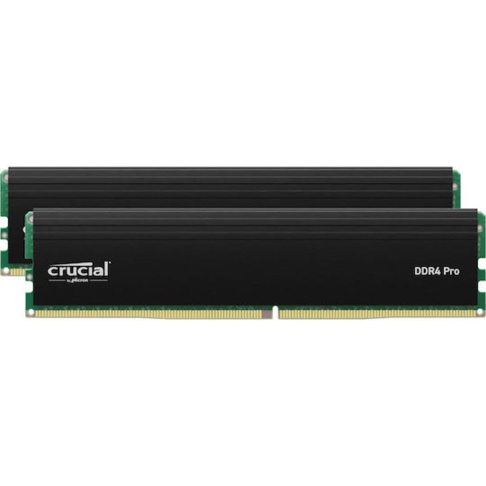 Crucial Pro DDR4 64GB RAM με 2x32GB Modules και Ταχύτητα 3200 για Desktop