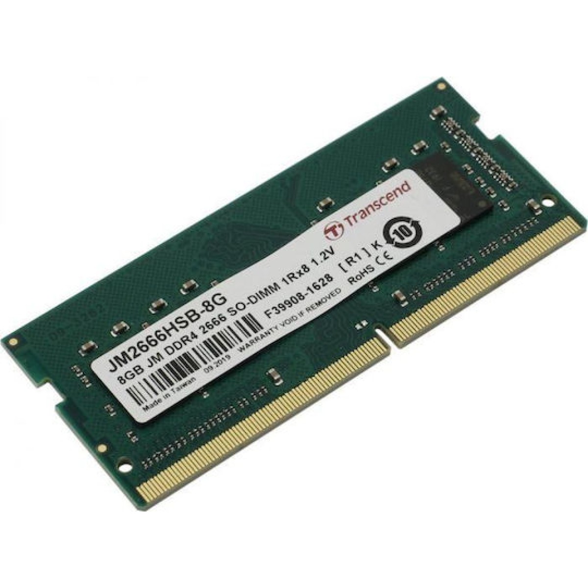 Transcend JetRam DDR4 με Module 1x16GB και Ταχύτητα 3200 για Laptop