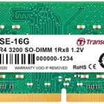 Transcend JetRam DDR4 με Module 1x16GB και Ταχύτητα 3200 για Laptop