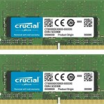 Crucial DDR4 64GB RAM με 2x32GB Modules και Ταχύτητα 3200 για Laptop